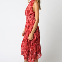 Carrie Floral Halter Dress