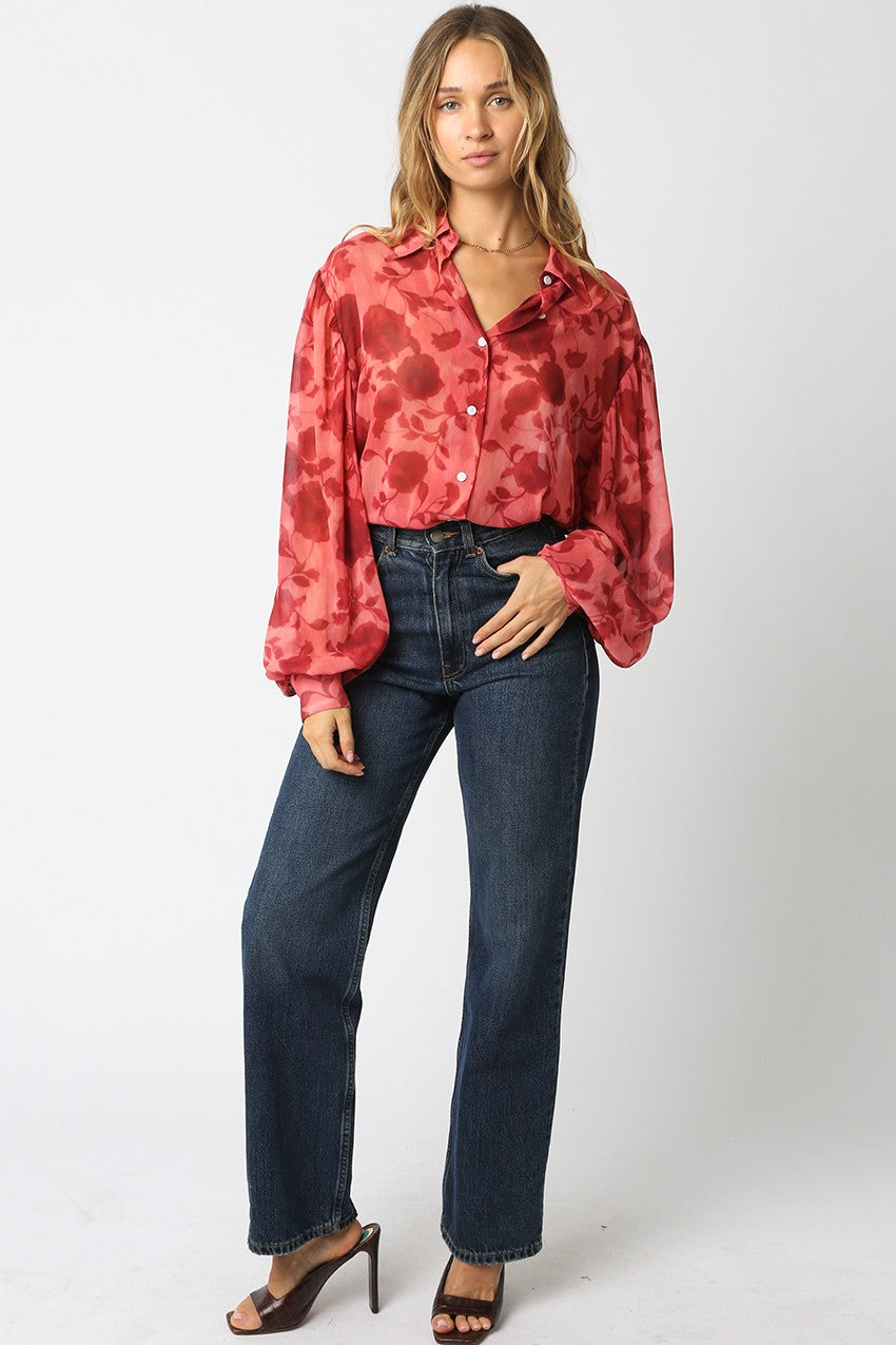 Carrie Floral Blouse