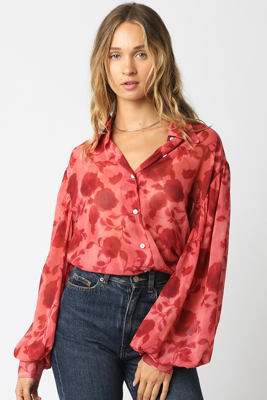 Carrie Floral Blouse