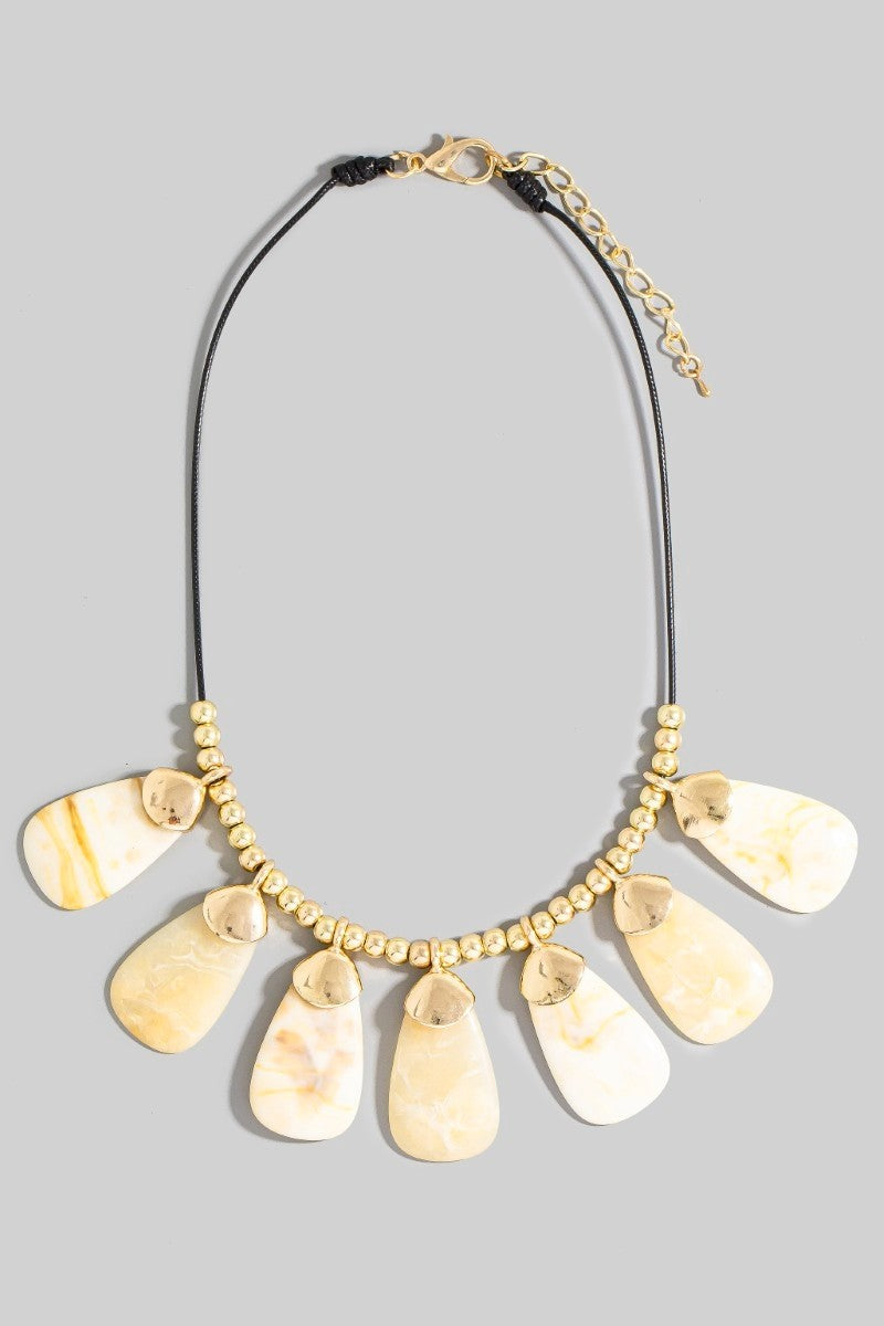 Resin Stone Necklace