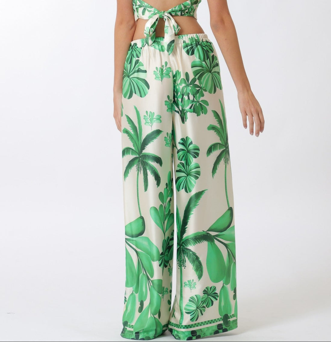 Tropical Palm Pants