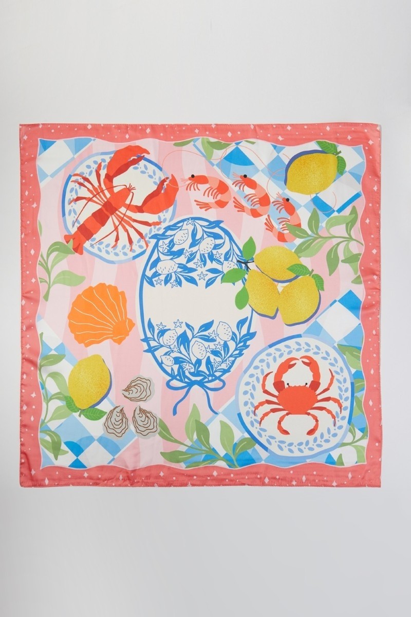 Coastal Charm Bandana Scarf