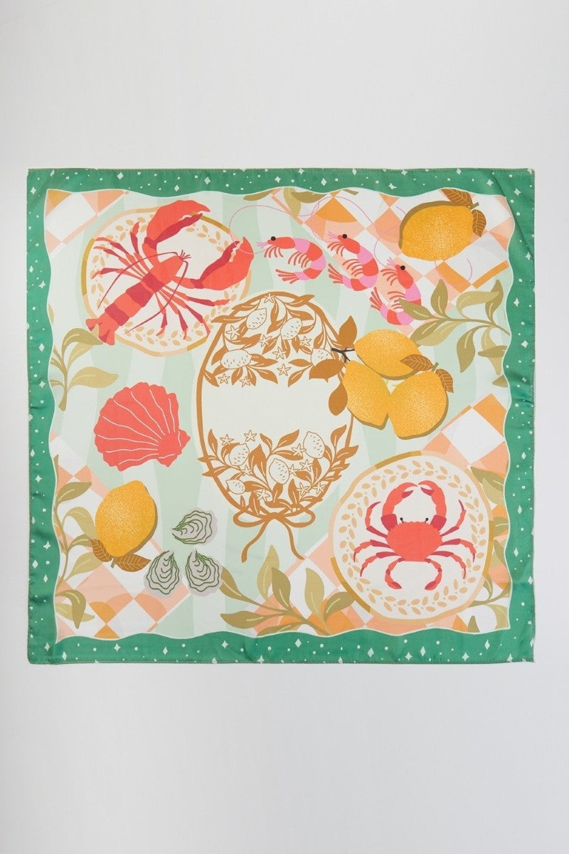 Coastal Charm Bandana Scarf