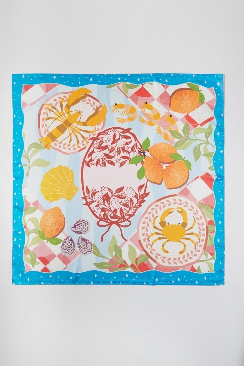 Coastal Charm Bandana Scarf