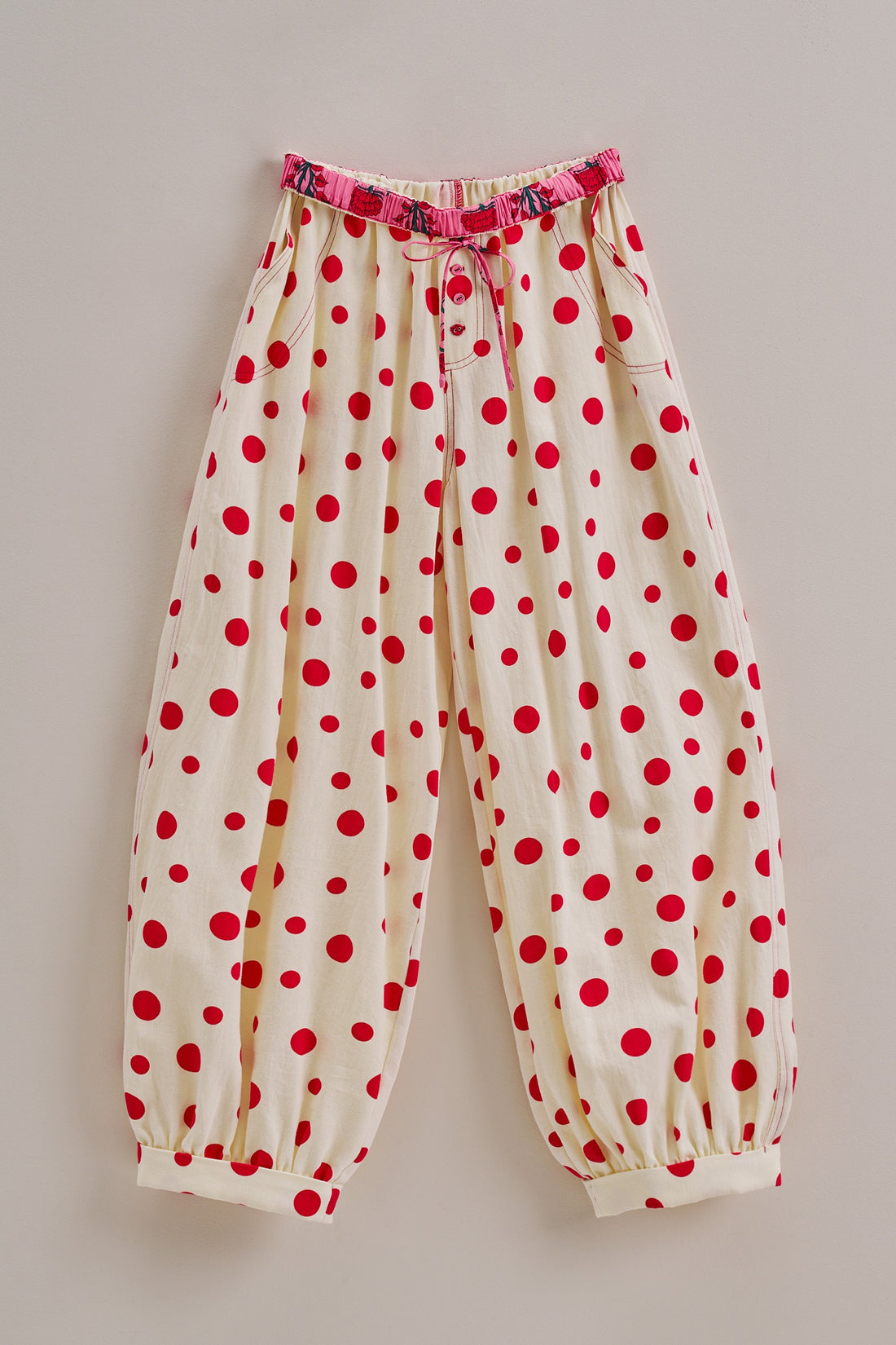 Retro Polka Dot Pants