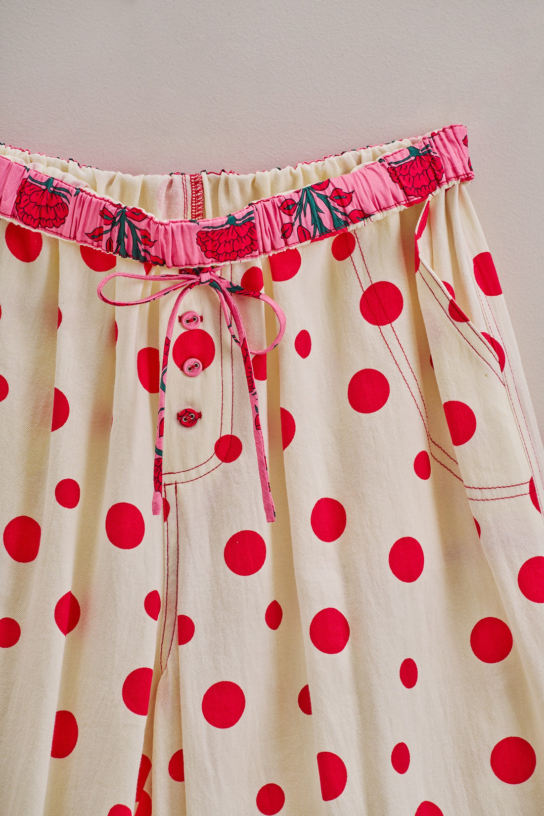 Retro Polka Dot Pants