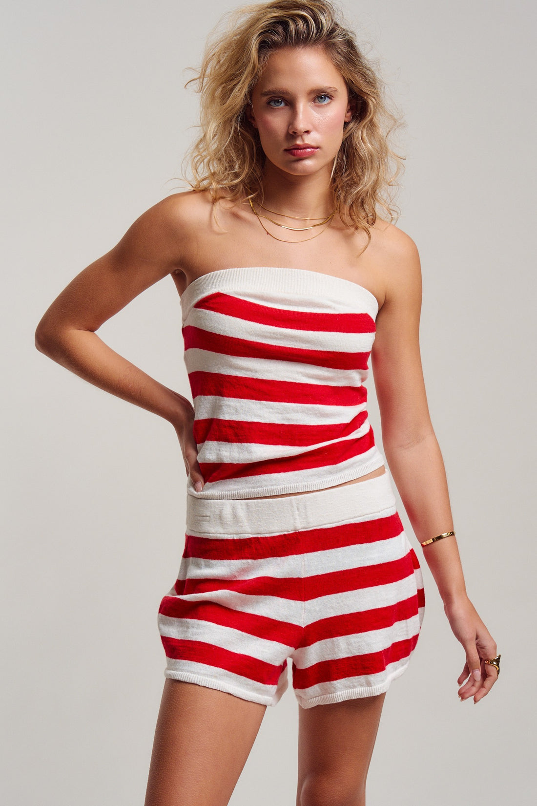 Dolce Vita Stripe Tube Top