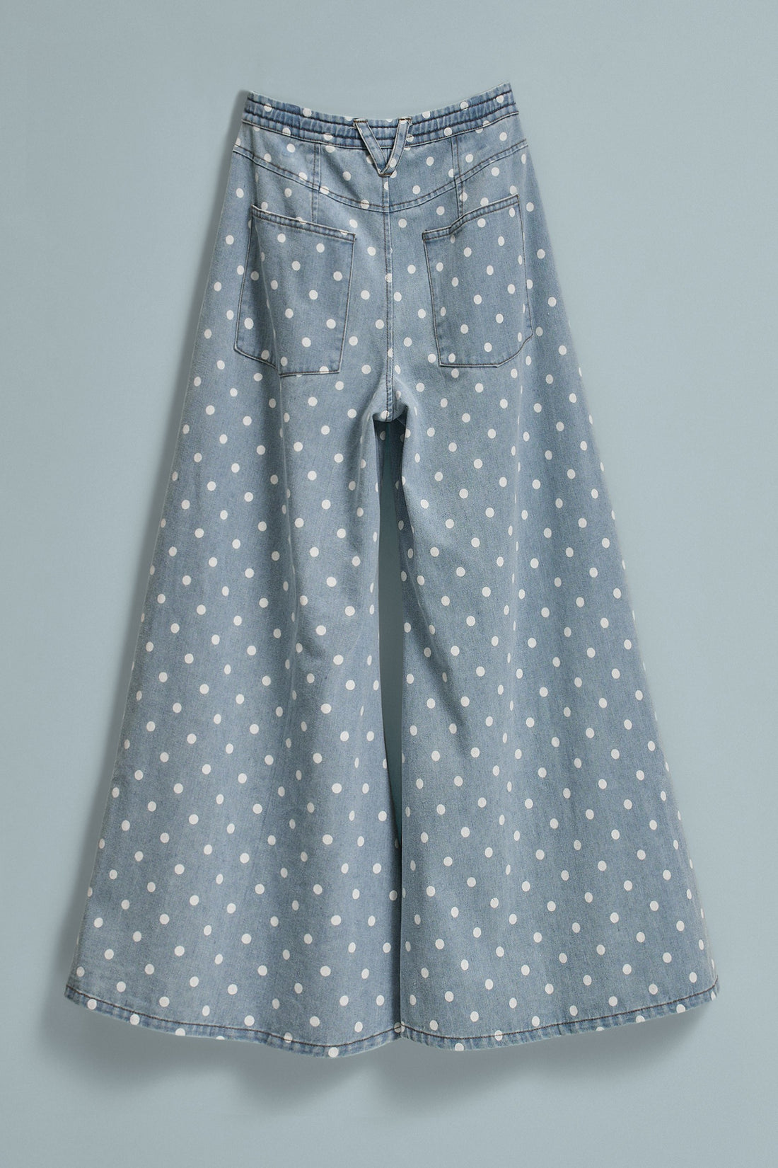 Polka Dot Wide Leg Pants