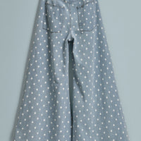 Polka Dot Wide Leg Pants