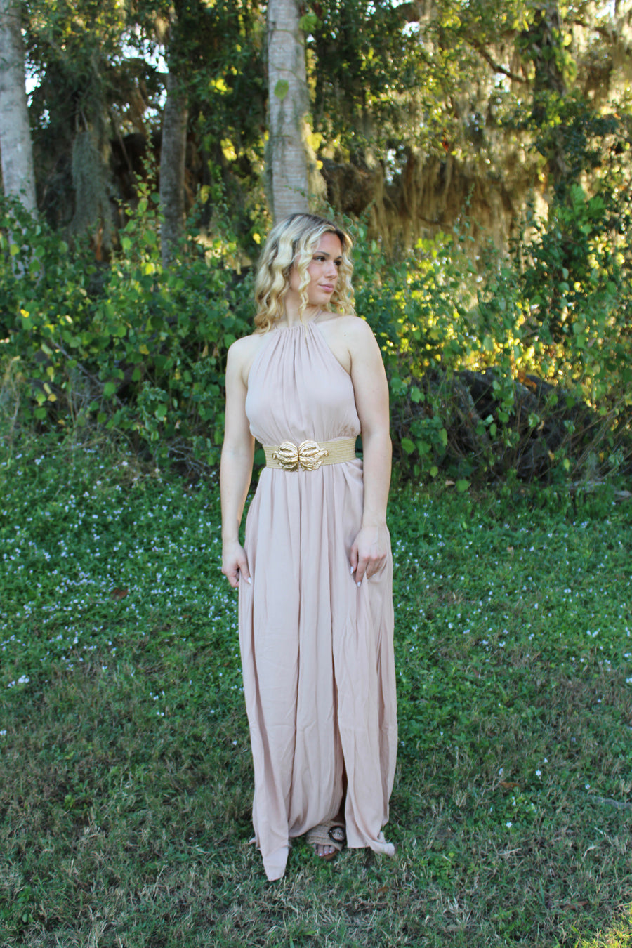 Halter Neck Maxi