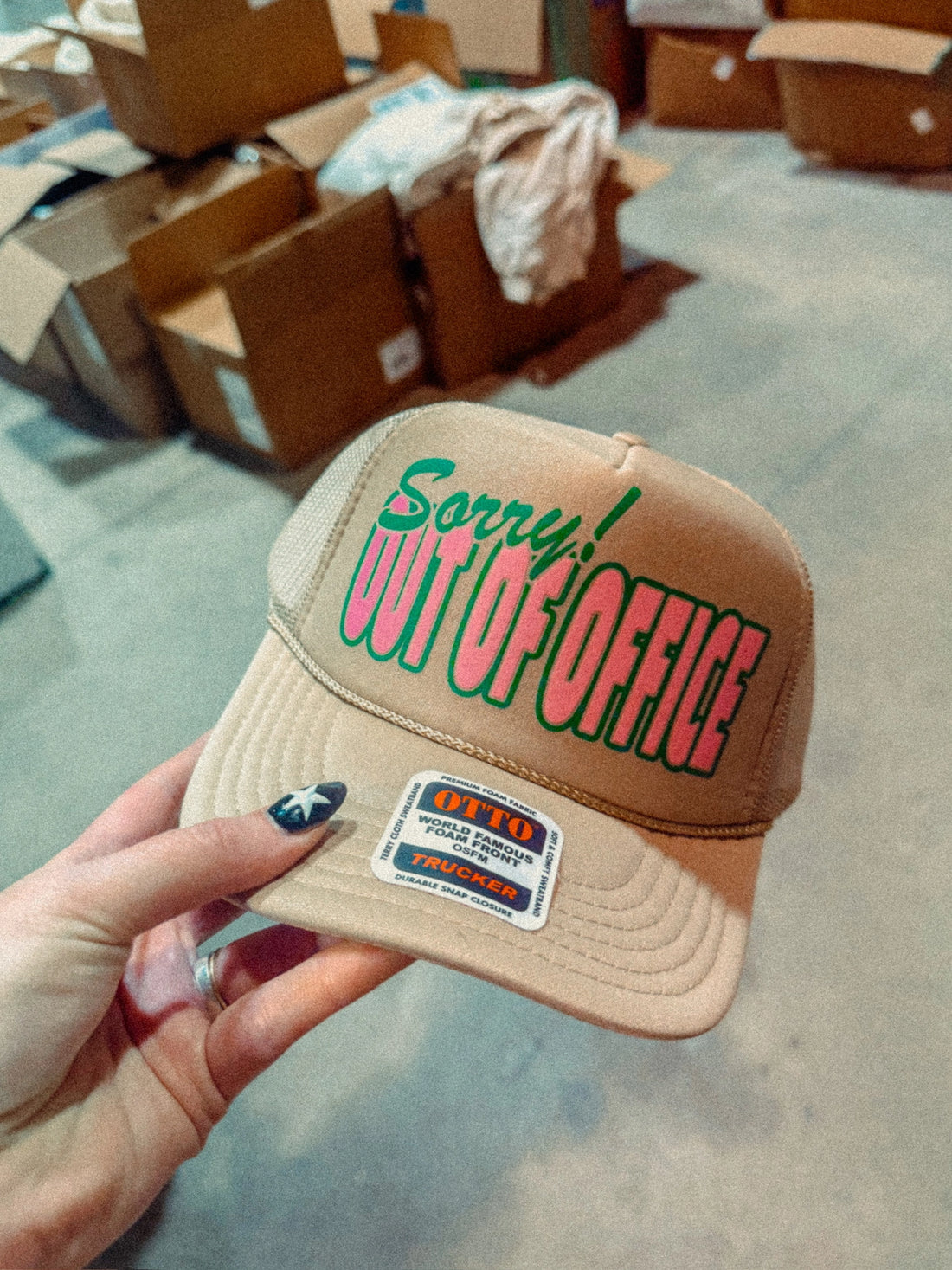 Out of Office Trucker Hat