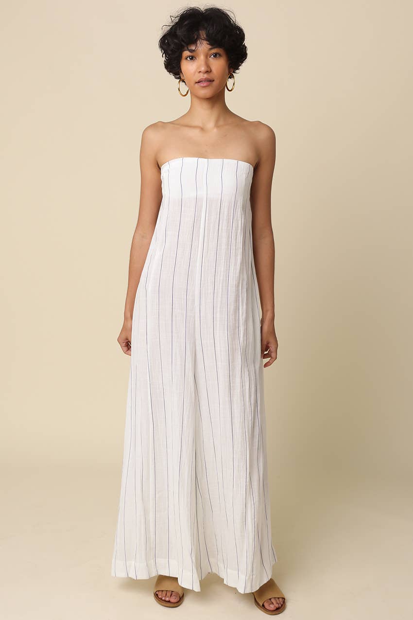 Zaria Strapless Jumpsuit