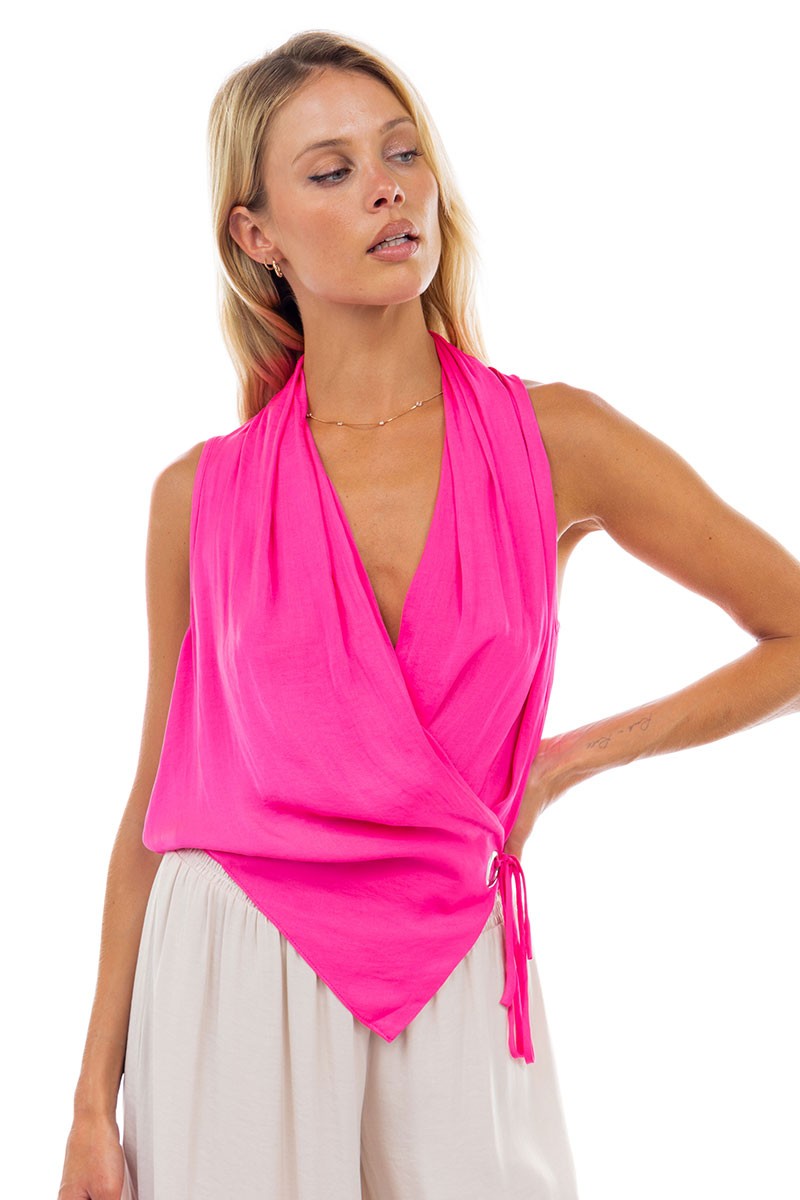 Luxe V-Wrap Top