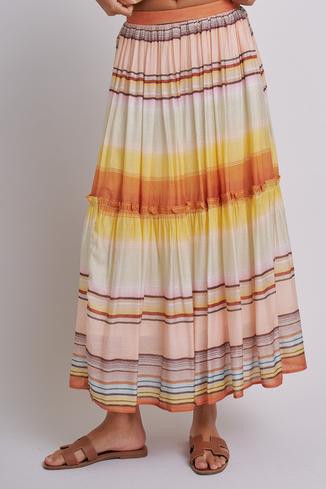 Sunset Breeze Maxi Skirt