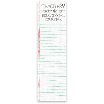Teacher I Prefer List Pad
