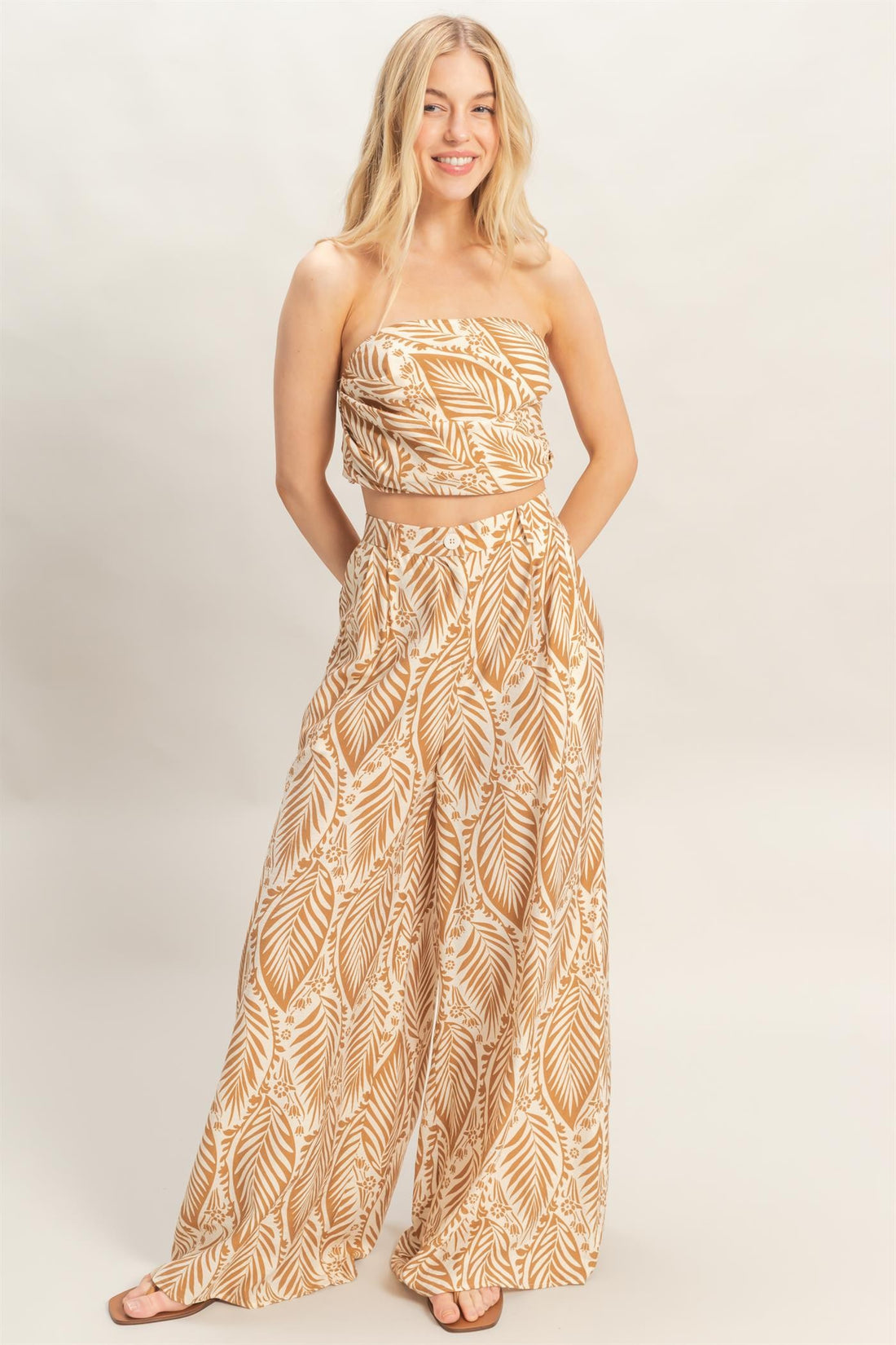 Morocco Strapless Top