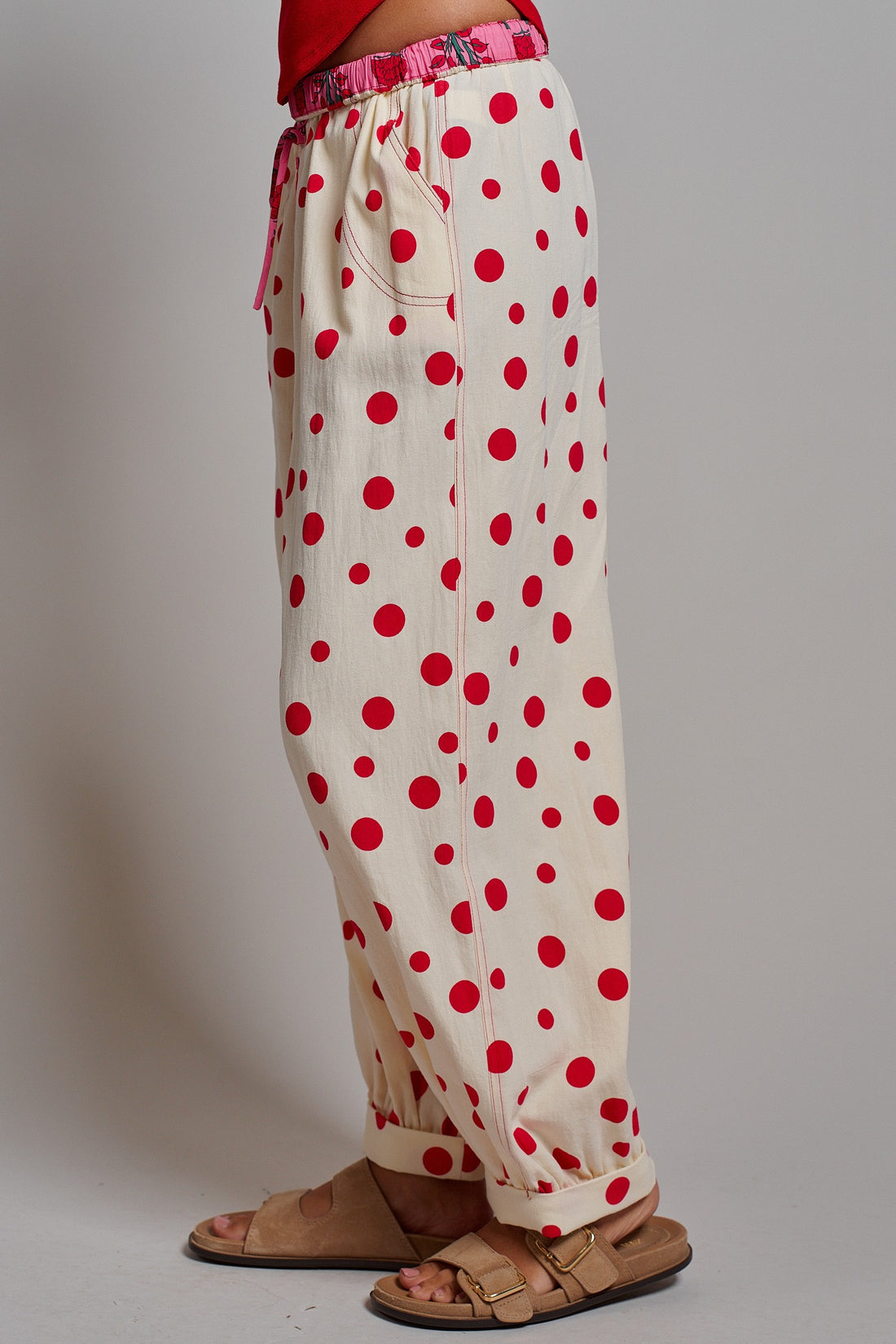 Retro Polka Dot Pants