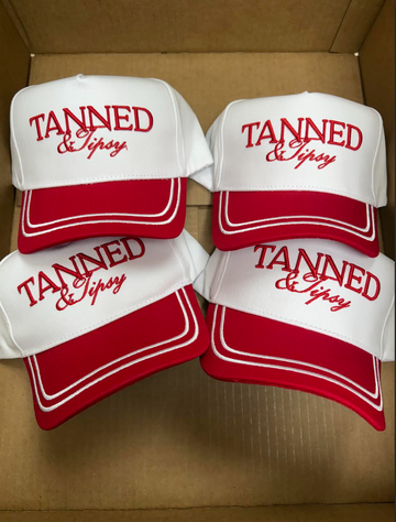 Tanned & Tipsy Trucker Hat
