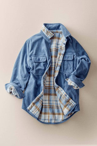 Corduroy Flannel Shacket