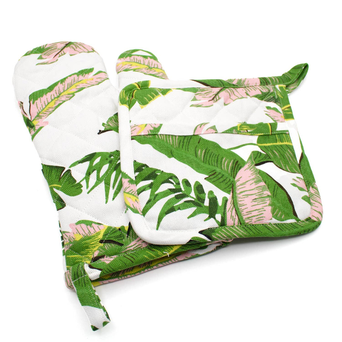 Botanical Oven Mitt Set