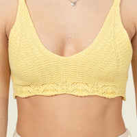 Crochet Knit Crop Top