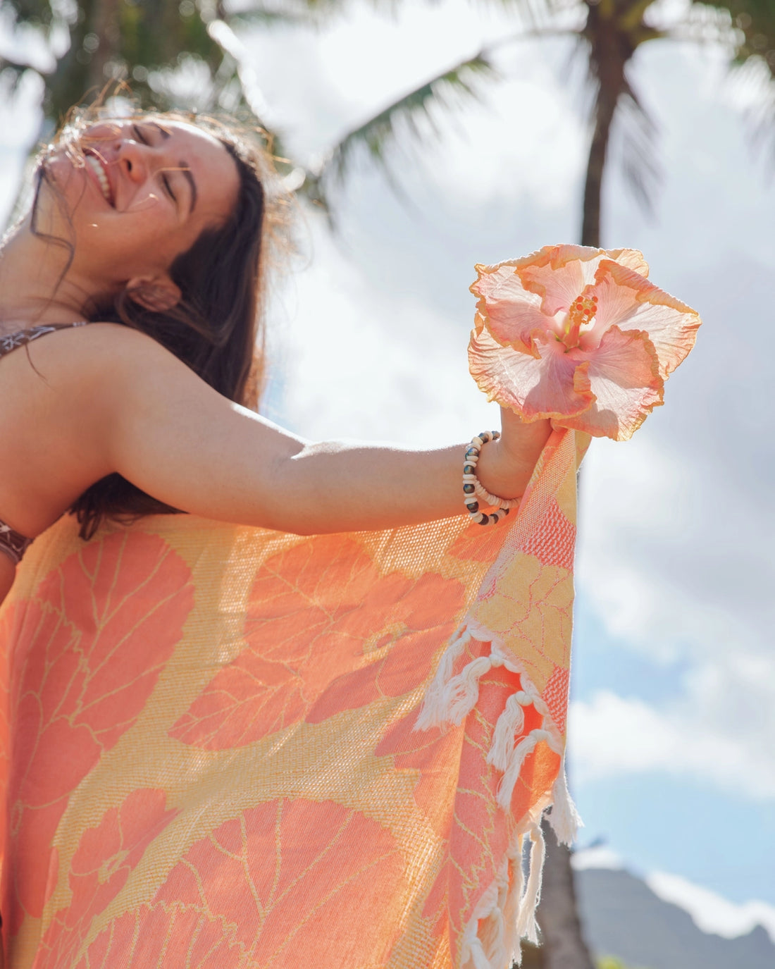 ‘Ilima Hawaiian Beach Towel