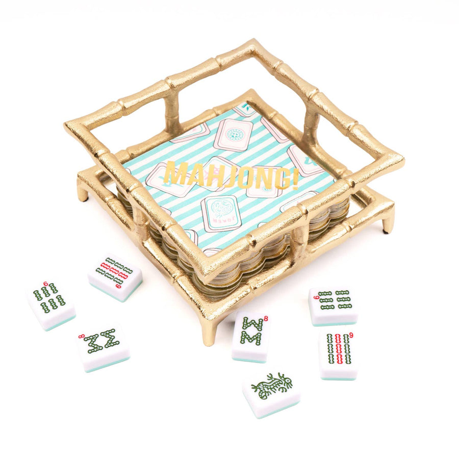 Mahjong Beverage Napkins