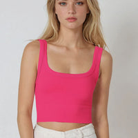 Chevron Scoop Neck
