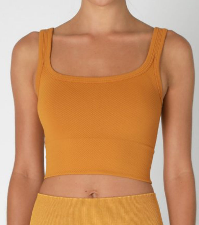 Chevron Scoop Neck