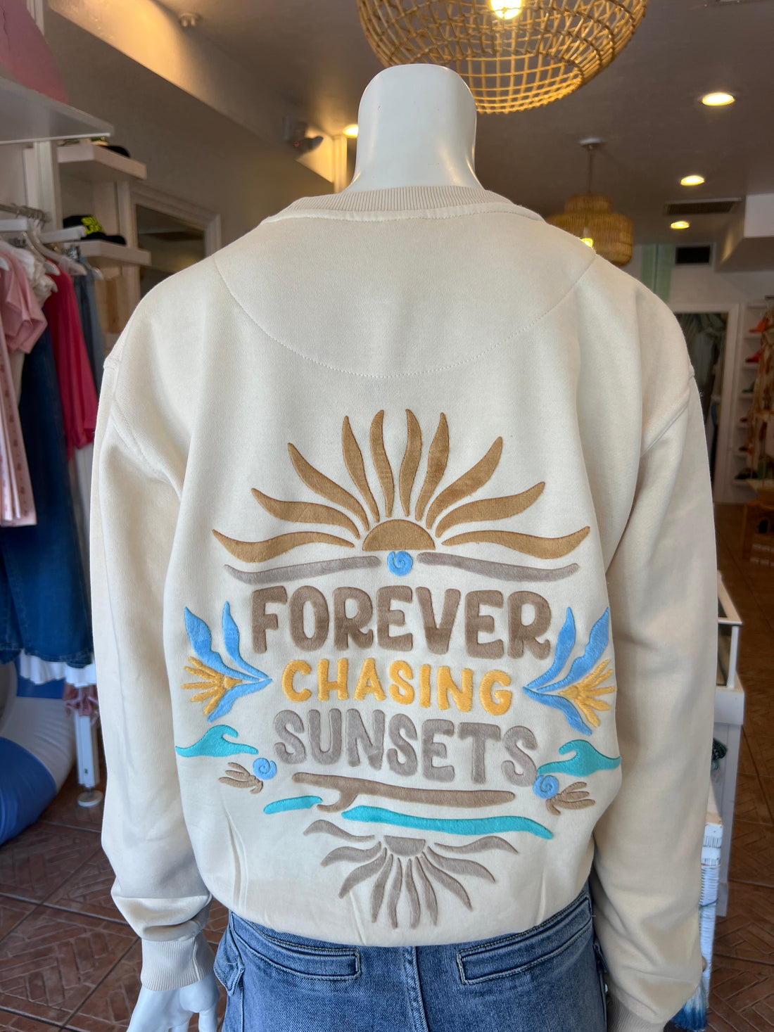 Siesta Sunset Crewneck