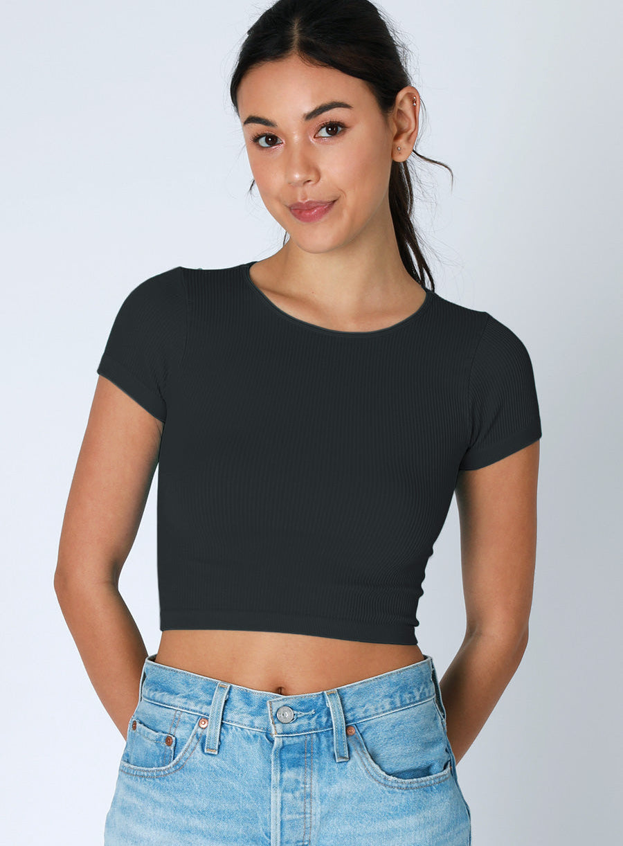 Ribbed Baby Tee