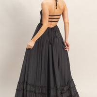 Smocked Halter Maxi