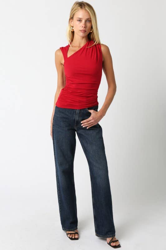 Mia Asymmetrical Top