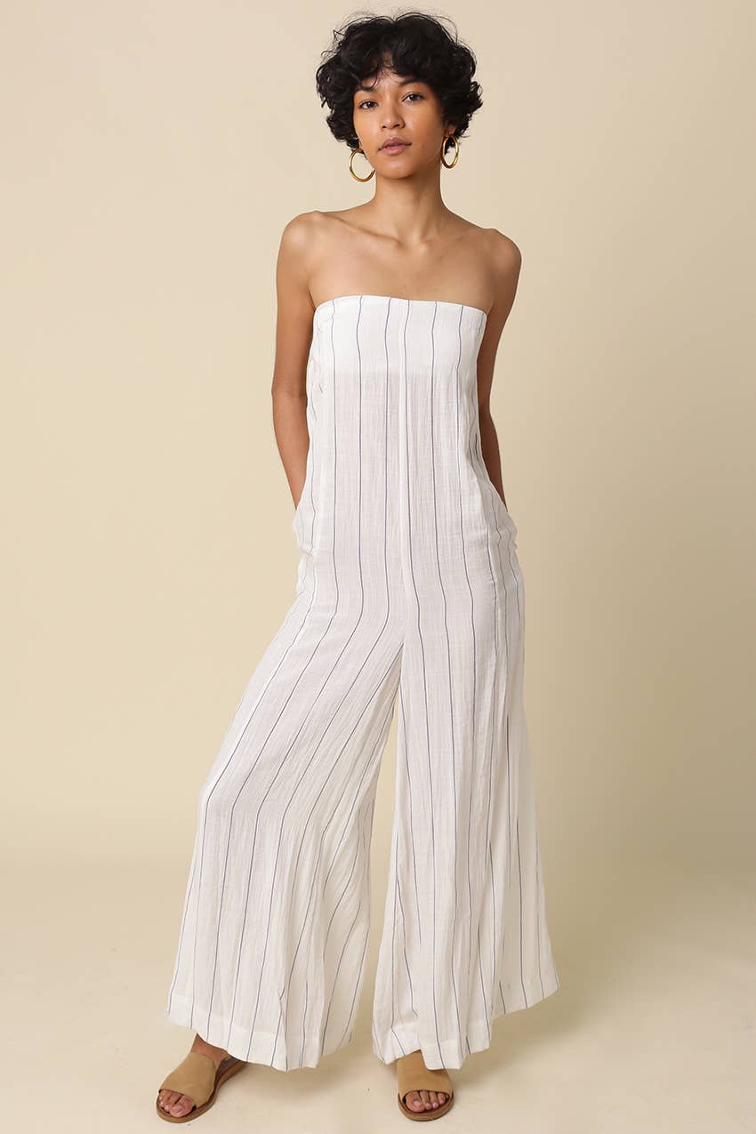 Zaria Strapless Jumpsuit