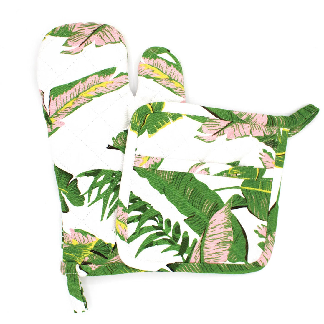 Botanical Oven Mitt Set