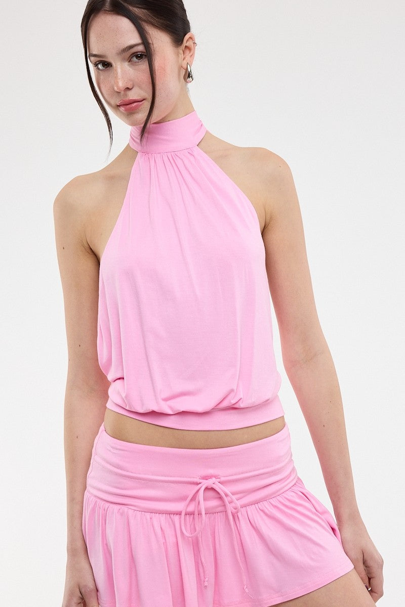 Hailey Halter Top