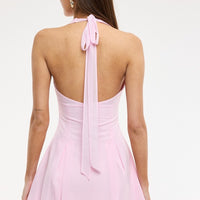 Elle Halter Neck Mini Dress