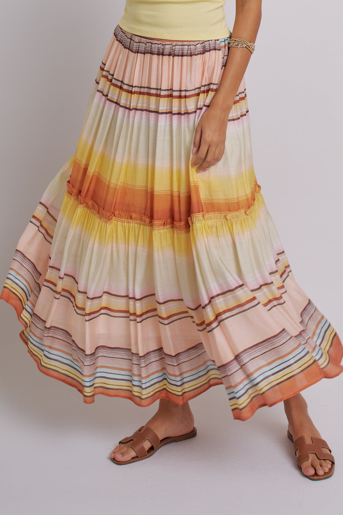 Sunset Breeze Maxi Skirt