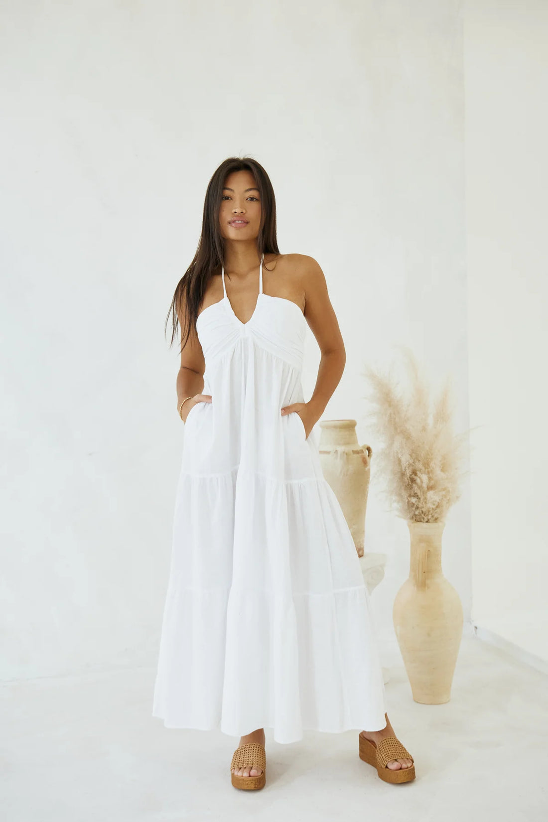 Tulum Tie Back Maxi