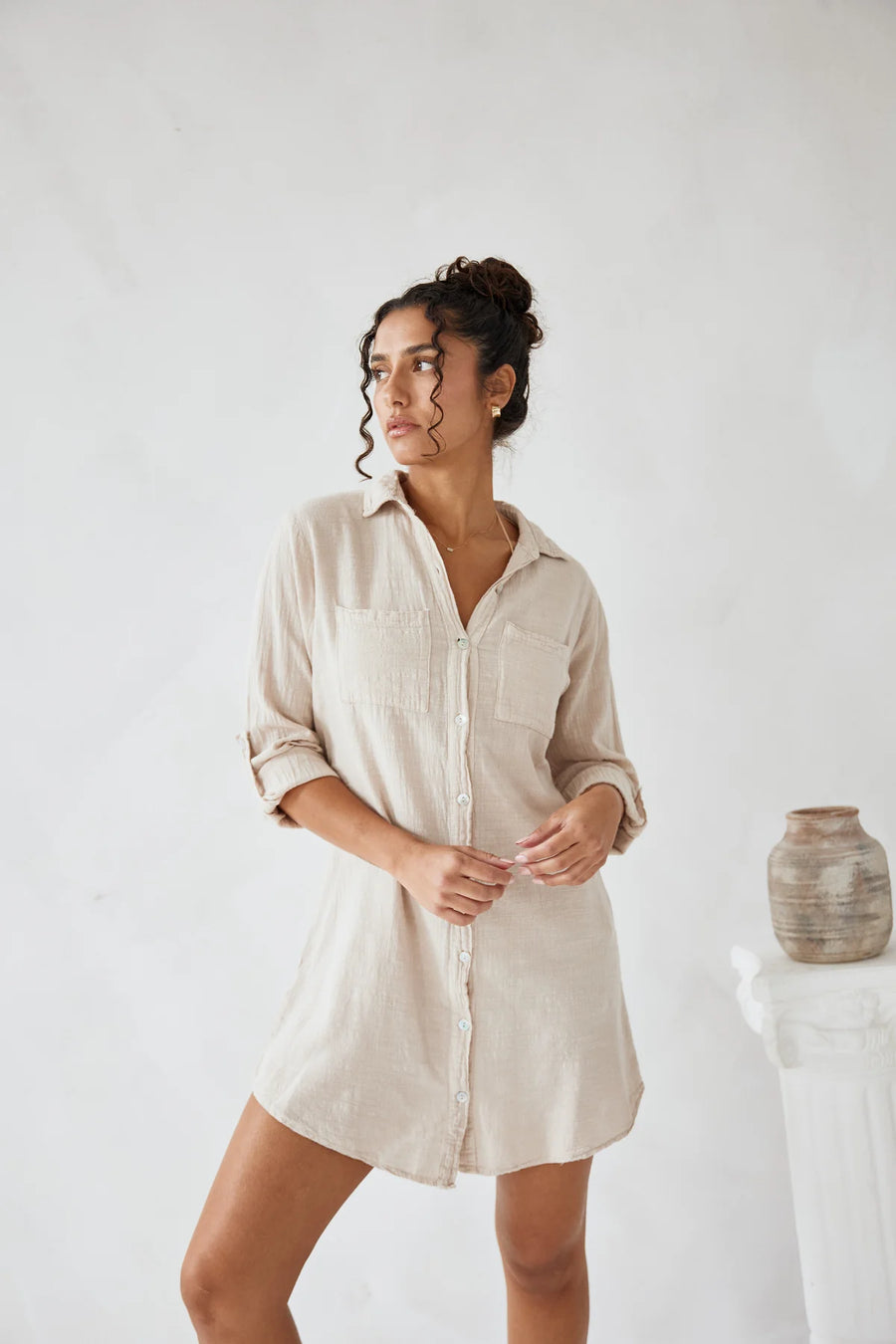 Cabana Shirt Dress