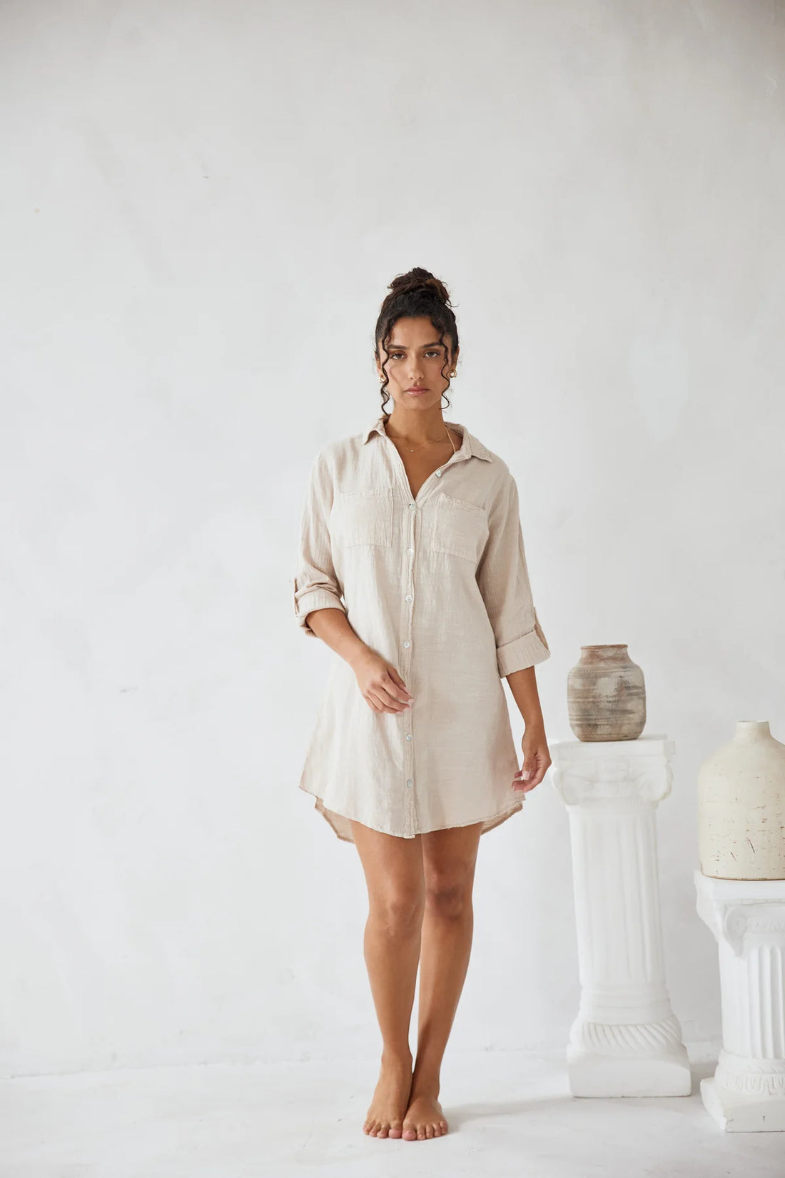 Cabana Shirt Dress