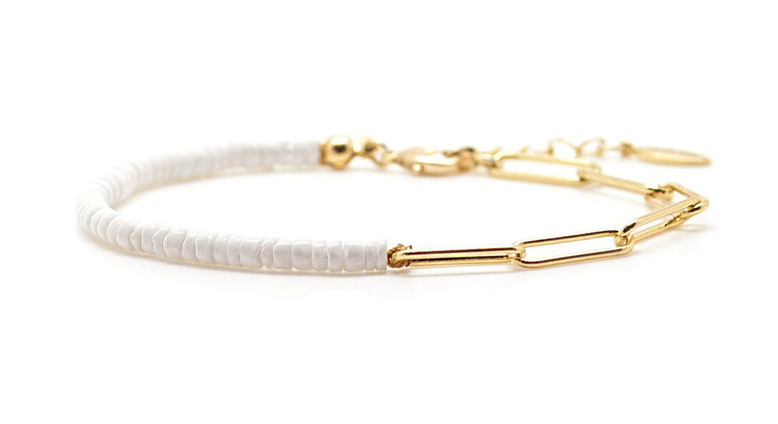 Paloma Bracelet White