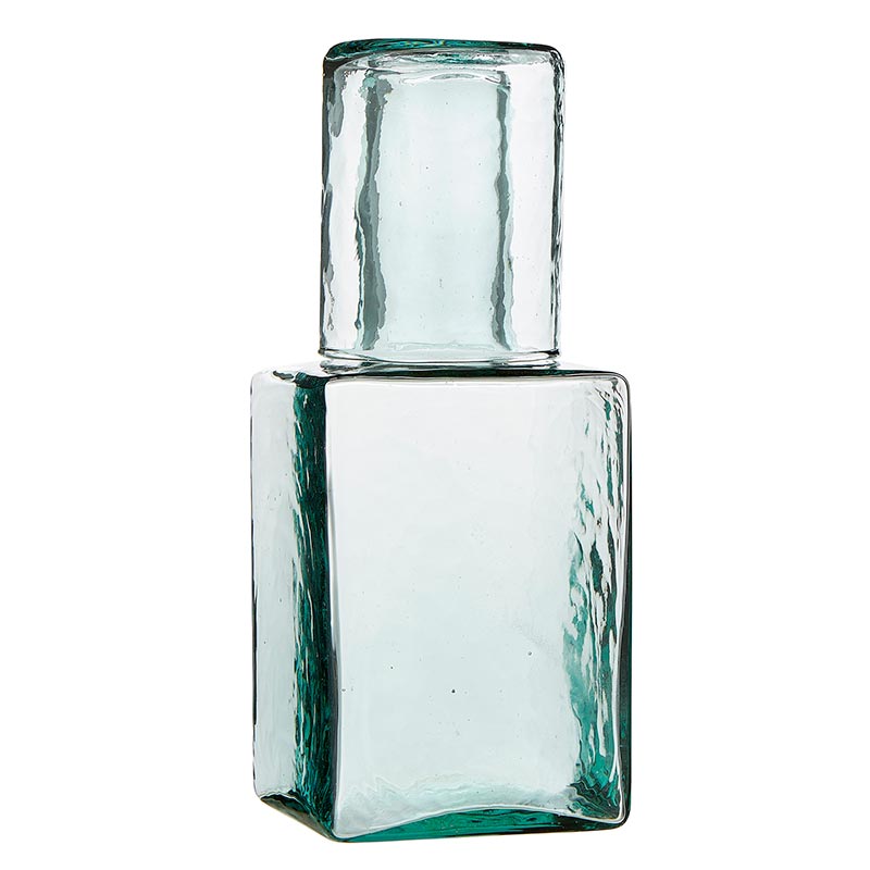 Hammered Glass Decanter