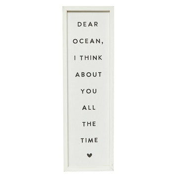 Dear Ocean Wall Decor