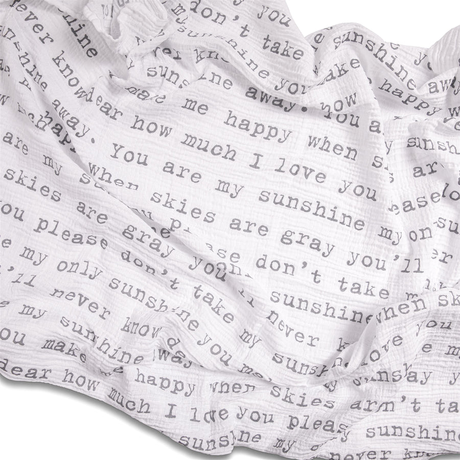 Sunshine Swaddle Blanket
