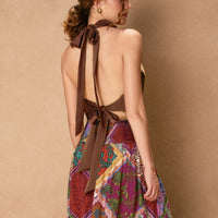 Satin Halter Neck Top