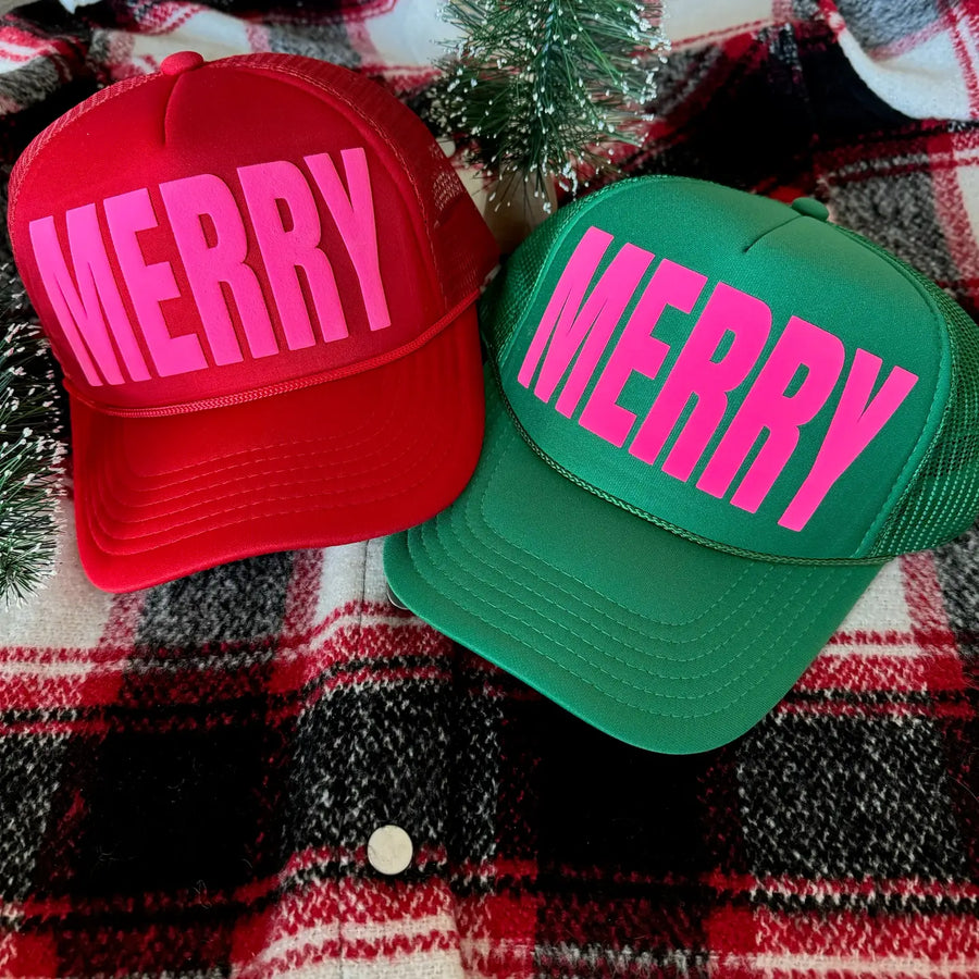 Merry Trucker Hat