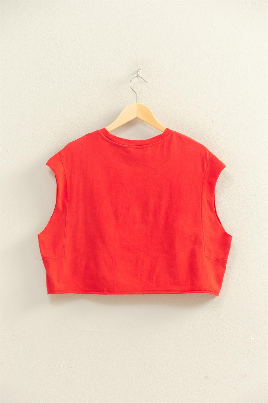 Crew Neck Body Cropped Top