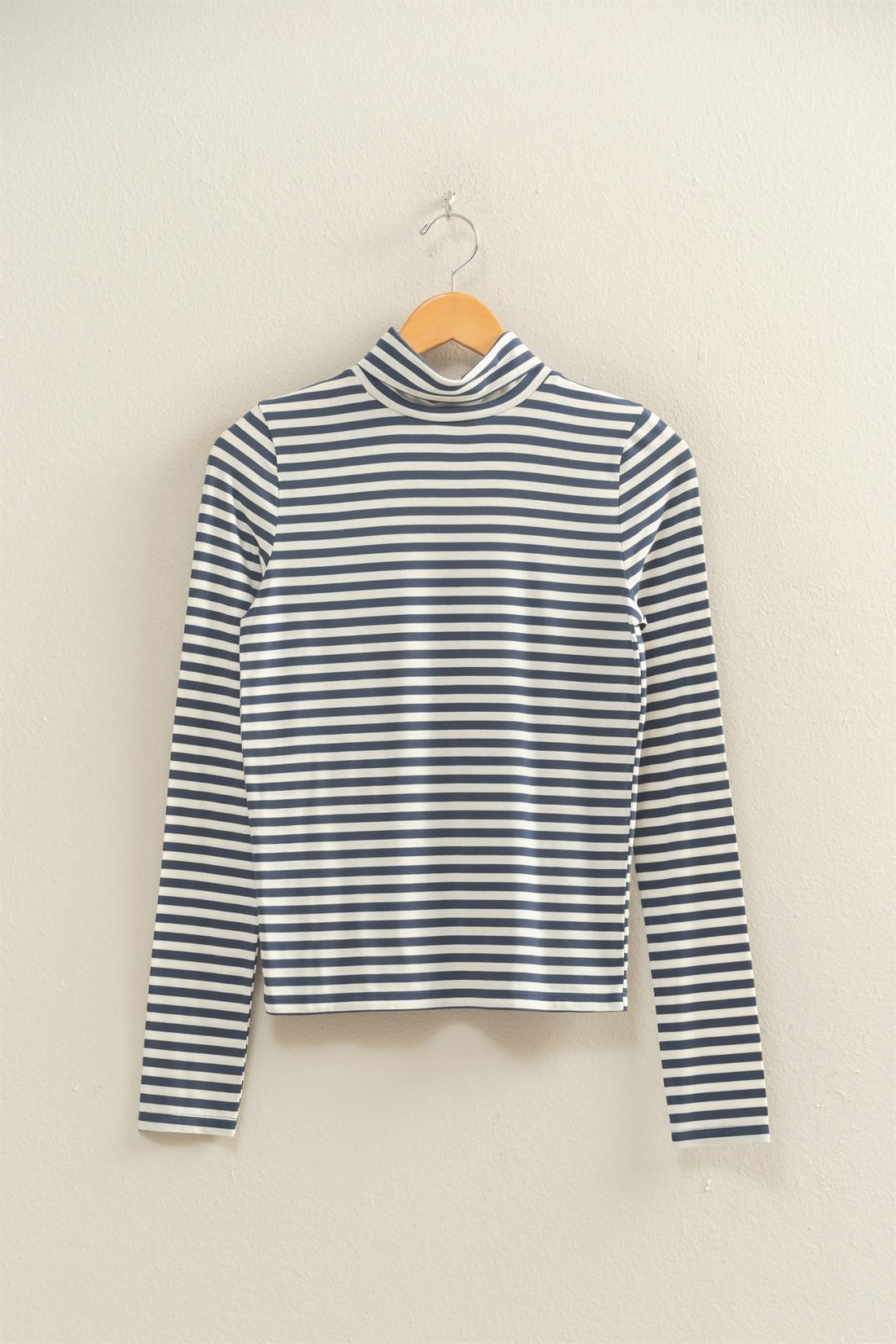 Isla Striped Turtleneck