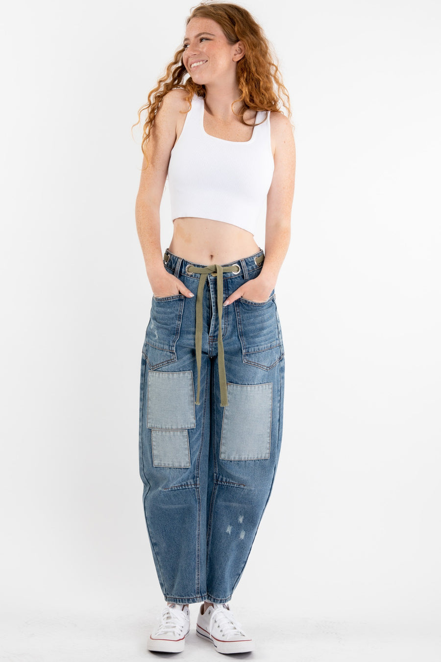 Pull On Cutback Jean